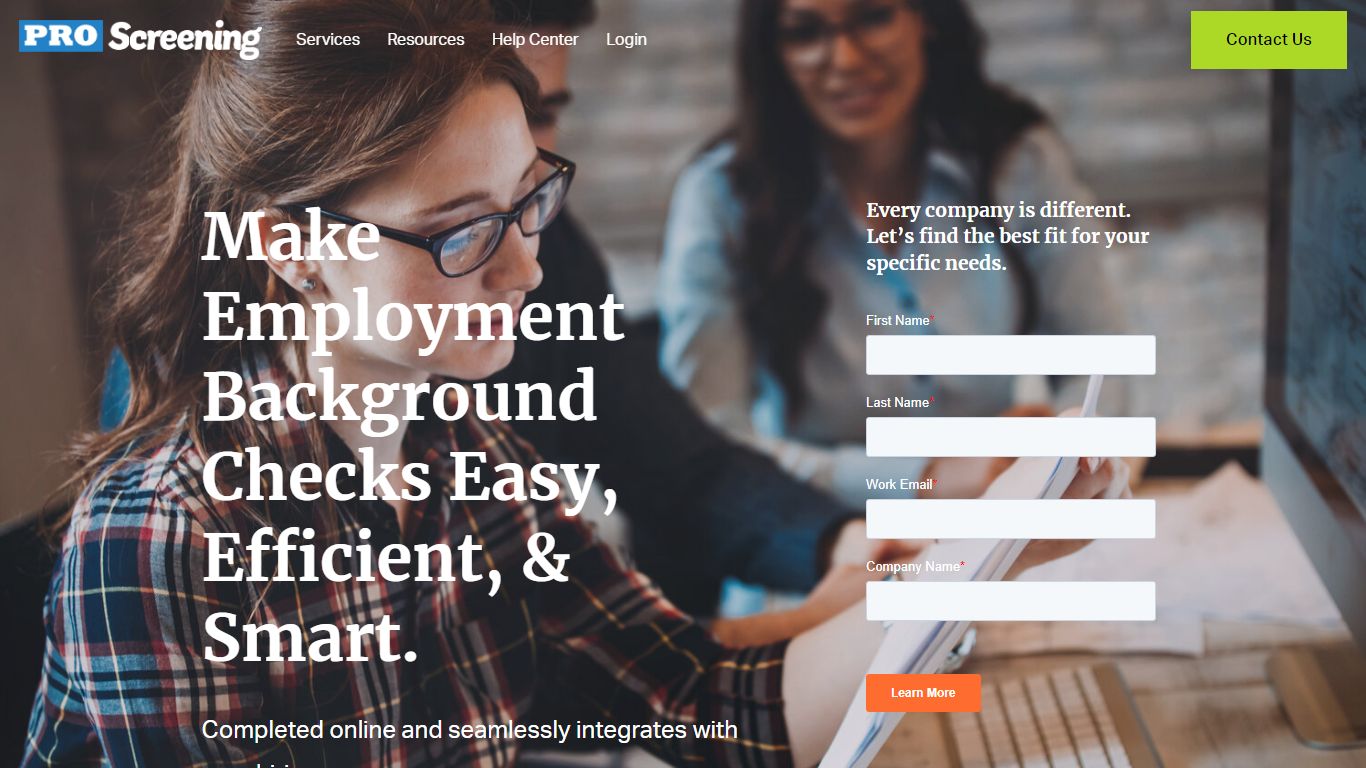 ProScreening Background Checks